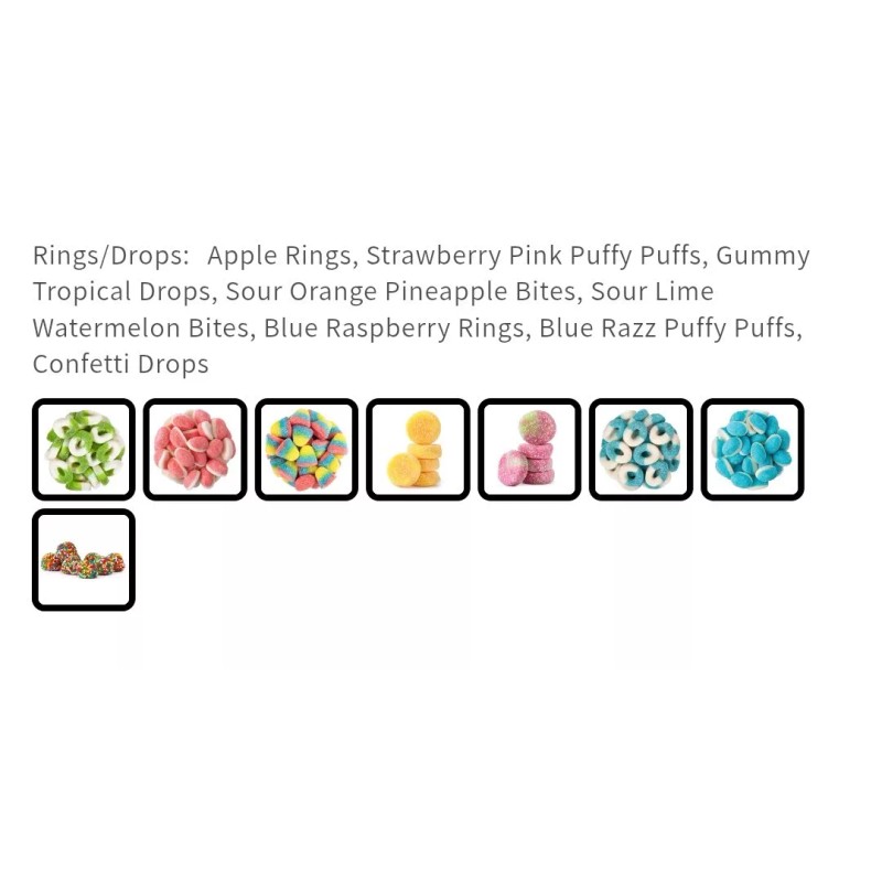 HARIBO Pick-N-Mix Gummy Candy Soup 2 lb Bag