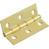 Solid Brass Butt Hinges Door Hinges Internal 75mm/3-Inch Rising Butt