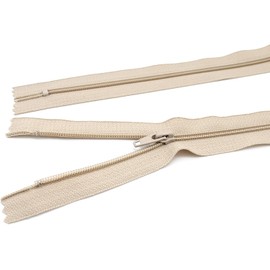 JN #5 Closed Bottom Slipcover & Upholstery Zipper - Color: Beige - Choose Your Length - (1 Zipper Per Pack) (Beige - 48" Inches)