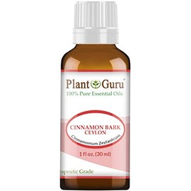 Cinnamon Bark Ceylon Essential Oil - Cinnamomum Zeylanicum - 1 oz / 30 ml 100% Pure Undiluted Therapeutic Grade.