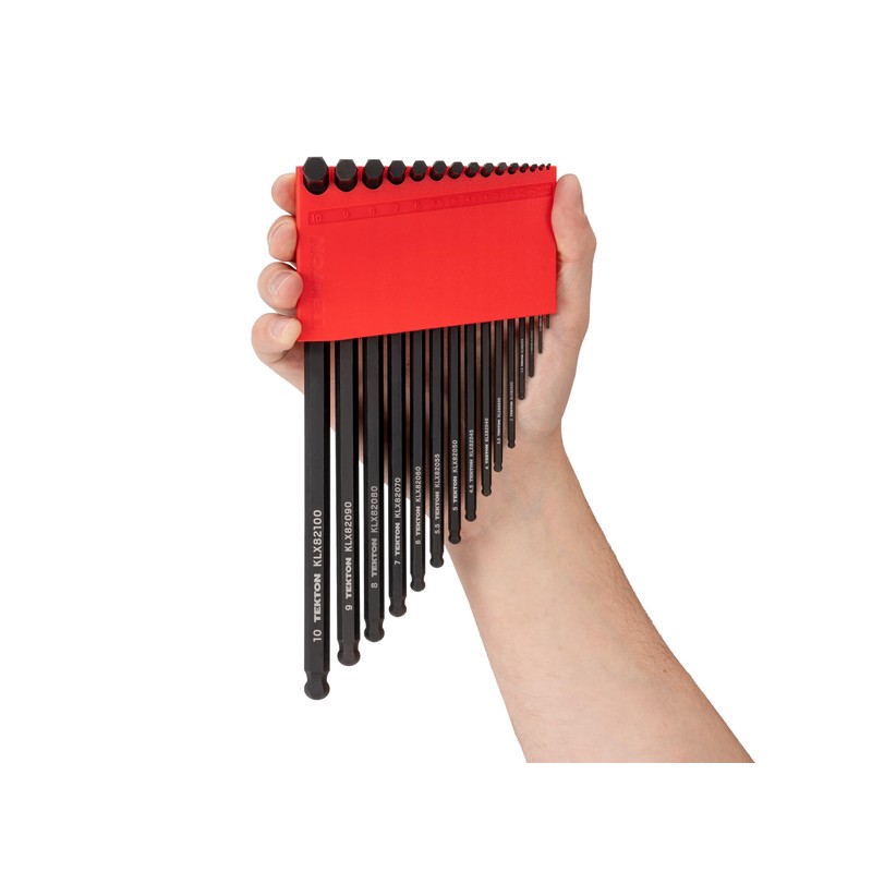 TEKTON Ball End Hex and Star L-Key Set with Holders,