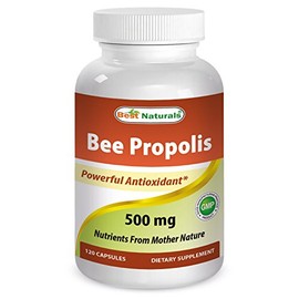 Best Naturals Bee Propolis 500 mg 120 Capsules