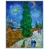 Orenco Originals Road with Cypress and Star by Van Gogh