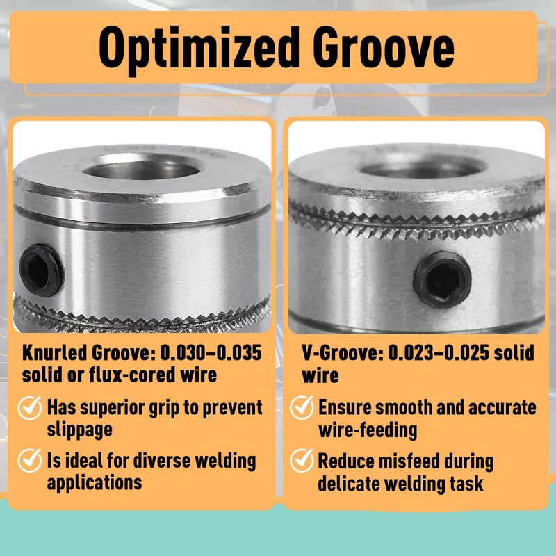 Drive Roller Replacement for Lincoln Weld Pak 100 / 100HD