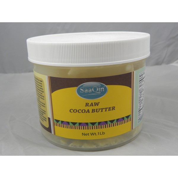 Trio Cocoa Butter Mango Butter Shea Butter - 1 Lb Each by SAAQIN