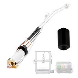 Hi Combo Upgrades Extruder Head kit, Hi Series Ceramic Heating Block Kit, 3D Printers Hotend with Integrated Quick-Swap Nozzle, Supports 300°C High Temperature, 600mm/s High-Speed,for Hi (hotend)