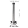 Long Door Stops, 8 Inch Stainless Steel Doorstop, Brushed Door