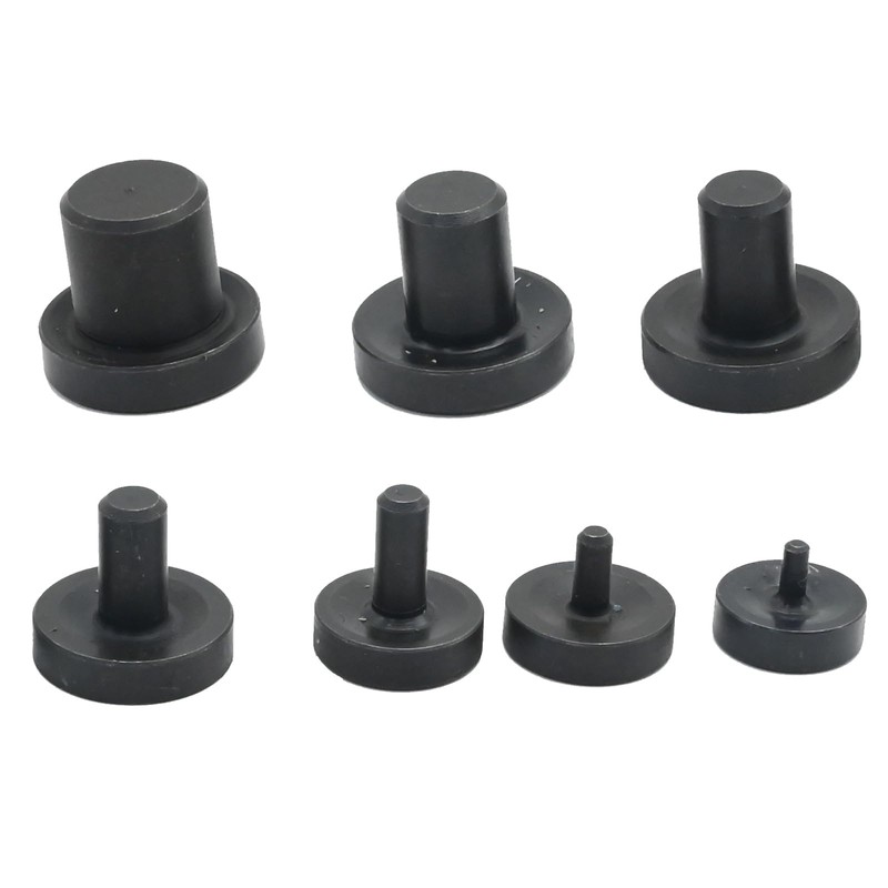 EATAKWARD 7Pcs Double & Single Flaring Tool Kit Steel Adapter