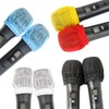 XINGHECHENGWEI Microphone Cover, Disposable, Pack of 200, Non-woven Fabric, Antibacterial,