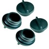 BMIROAMDFE 4 Pieces Umbrella Base Plug Caps for Umbrellas Water