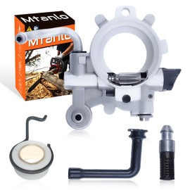 Mtanlo Oiler Oil Pump for Stihl 044 MS440 Chainsaw Worm Gear Spring Pickup Line Filter Plug Complete Repair Kit 1128 640 3205