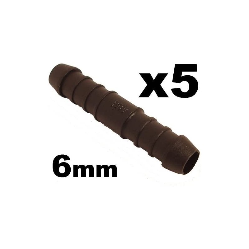 5 x Universal Straight 6mm Autonomous Car Radiator Pressurized LPG