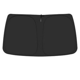 ULROLIT Windshield Sun Shade for 1992-2025 Fo-rd E-Series Van & Motorhome E-150 E-250 E-350 E-450 Accessories, Foldable Window Sunshade Sun Visor Protector, Front Windshield Sunshade Blocks UV Rays