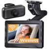 Wireless Baby Car Camera - 40 Hours Rechargeable Battery with