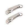 Wumio Bottle Openers Portable Set of 2 Portable Lightweight Compact