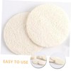 NOLITOY Gentle Facial Exfoliating Pads 15pcs Face Scrubbers Loofah Pads