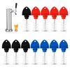12PCS Beer Tap Plug Brushes for Faucet Draft Beer Tap,
