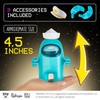 Among Us Collectible Action Figure Series 2 With Accessories (Cyan)