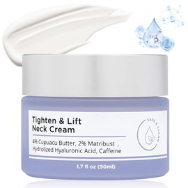 Neck Firming Cream Tightening Lifting Sagging Skin, Tighten & Lift Firming Neck Cream, Tighten and Lift Neck Cream for Crepey Skin, Skin Care Moisturizer Face Cream