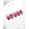 Cherry Drop Nail Tips - Almond / 체리 드롭 네일팁