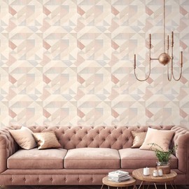 Norwall GX37655 Prepasted Vinyl Wallpaper, Grey, Beige