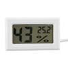 ASHATA Digital Hygrometer, 2-in-1 LCD Display Thermometer Hygrometer with External