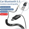 Wireless Car Bluetooth 5.3 Audio Receiver 3.5mm Jack U-Disk Aux