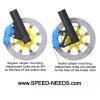 SPEED-NEEDS PERFORMANCE SUZUKI GSXR1000 RADIALLY MOUNTED FRONT END LOWERING STRAP