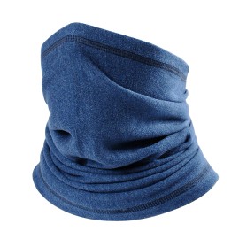 Unbranded Winter Neck Warmer Skiing Face Mask Neck Gaiter Mask Face Cover Balaclava Scarf - Blue