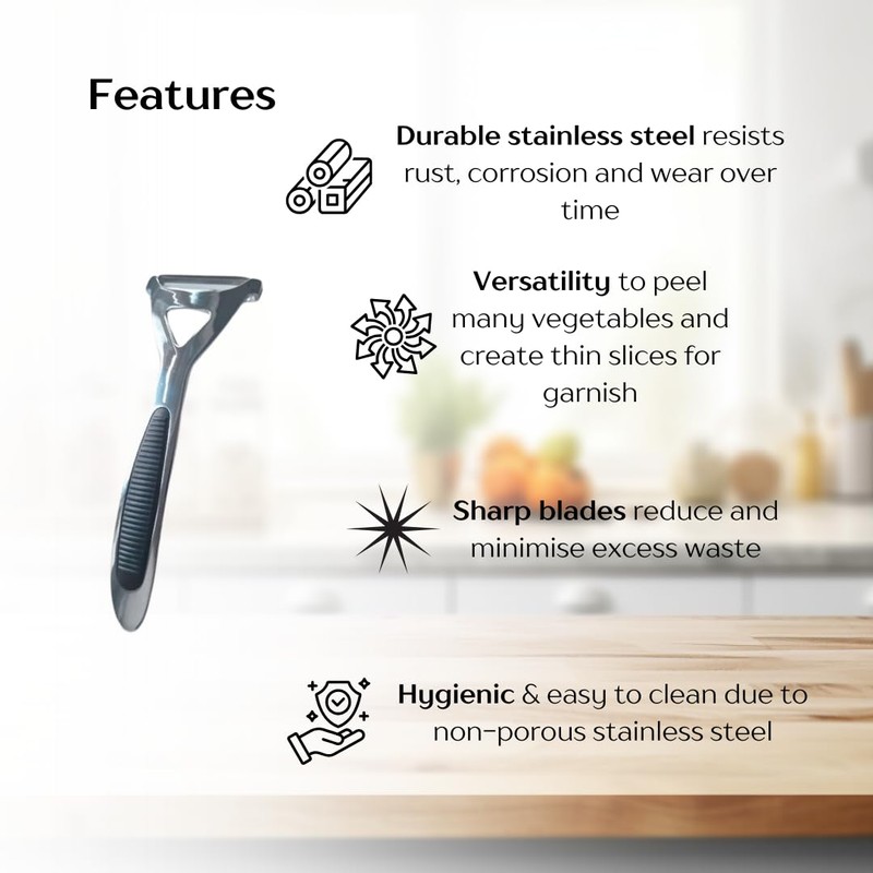 ARCUS Potato Peeler - Kitchen Vegetable Fruit Peeler - Durable