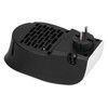 500W Black and White Mini Electric Heater Portable Wall Mounted