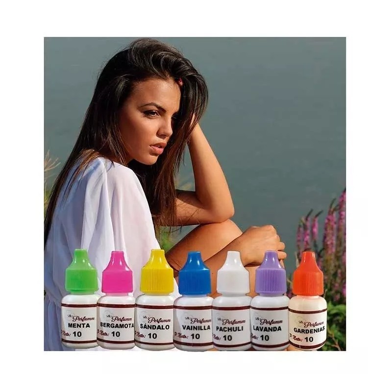 La Perfumm 7 Esencias Aromaticas De 10ml Difusor Elegir Aceite