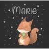Geschenk mit Namen personalisiert by Shirtracer - Baby Bib -