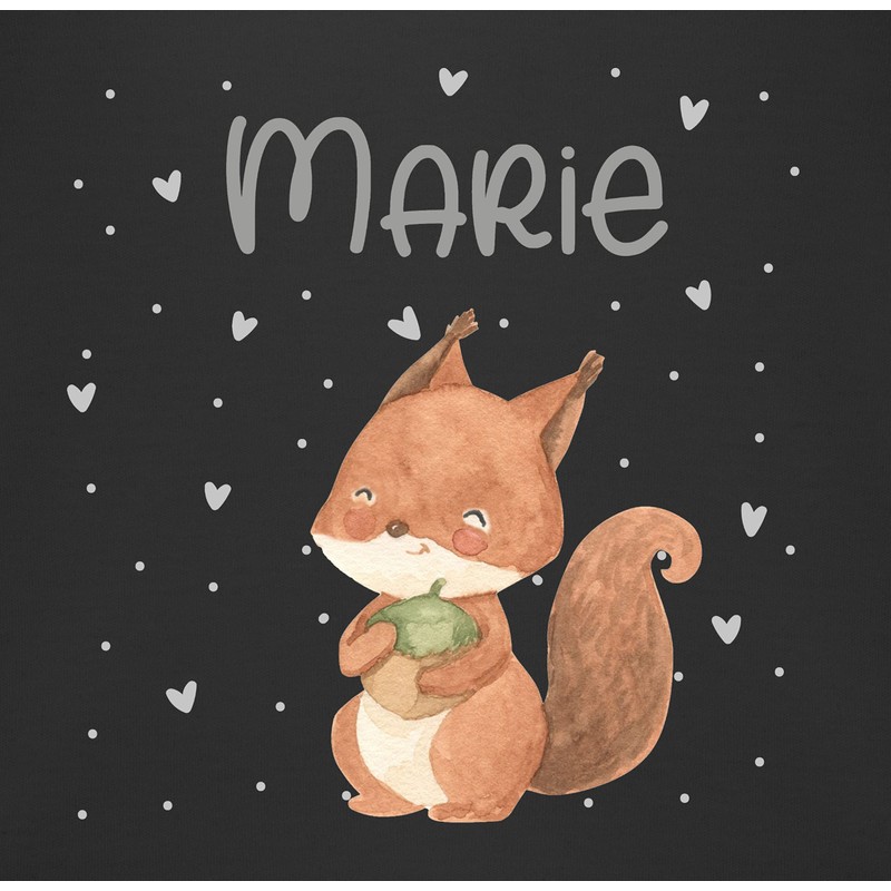 Geschenk mit Namen personalisiert by Shirtracer - Baby Bib -