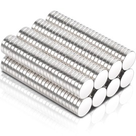 200 Pcs Neodymium Disc Magnet, 5 mmx1 mm Small Round Magnet Rare Earth Magnets Strong Refrigerator Magnets Mini for Crafts Dry Erase Board Office Scientific Models