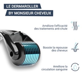 Monsieur Cheveux Derma Roller Hair Loss (Baldness) Surgical Steel