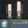 E14 European Base LED Bulb 4W Equivalent 40W Daylight White