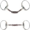 Harry´s Horse Olivenkopftrense Sweet Iron doppelt gebrochen 13mm, Größe:12.5