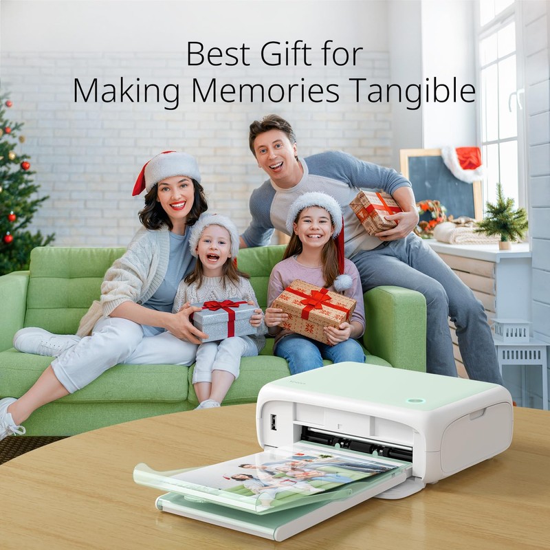 YOTON Photo Printer, Picture Printer with 54 Sheets (4"x6") &