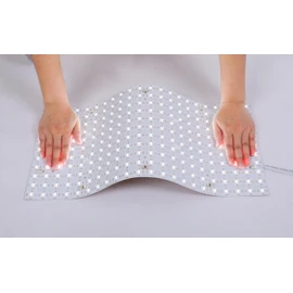 Minxue 4PCS Soft LED Backlight Sheet 36W 6000K IP54 Water Proof Backlit Flexible cuttable Each pcs 19X9.5 inch for Translucent countertop