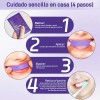 Tiras Blanqueadoras De Dentales Morados 14 Tratamientos