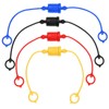 PATIKIL ISO-A 1/2 Hydraulic Coupler Male Dust Cap and Female