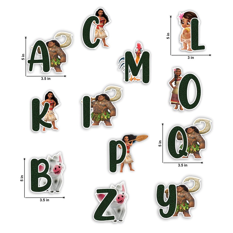 Seyal® Mona A - Z Alphabet Wall Sticker