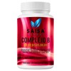 Complejo B 120 Cápsulas de 500 mg Vitaminas (B1+B2+B3+B5+B6+B9) SAISA