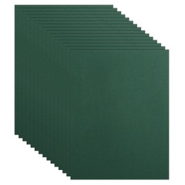 Guakicae 100 Sheets Dark Green Cardstock 8.5 x 11 Scrapbooking Paper, 75lb Heavyweight Green Construction Paper Card Stock for DIY Cards Making, School Crafting, Office Printing, Birthday, Memos