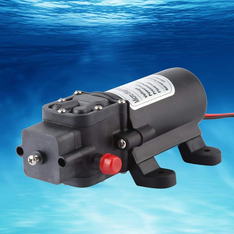 Micro Diaphragm Pump, 24V 60W Mini Electric Water Pump 5L/m