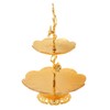 2 Layer Cupcake Stand European Style Gold Cupcake Stand Easy