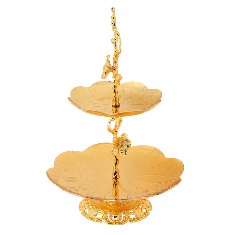 2 Layer Cupcake Stand European Style Gold Cupcake Stand Easy
