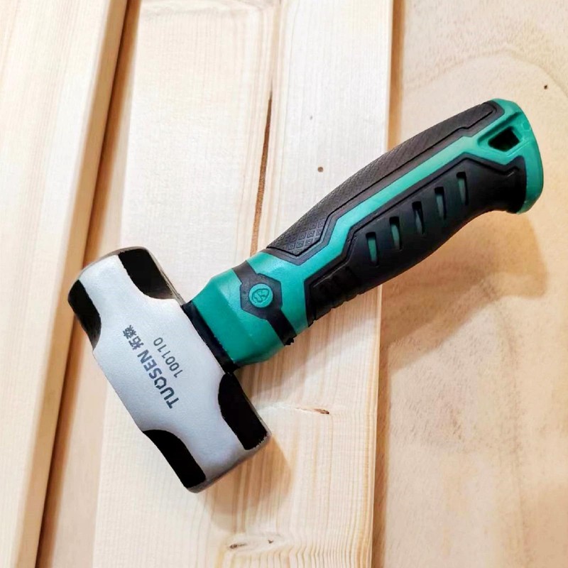 BSTEPRON 1lb Sledge Hammer, Mini Strike Drilling Hammer Sledgehammer with