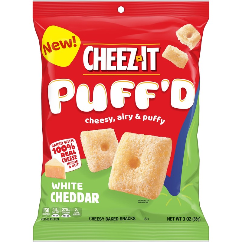Cheez-It Puff'd White Cheddar 3oz 6ct